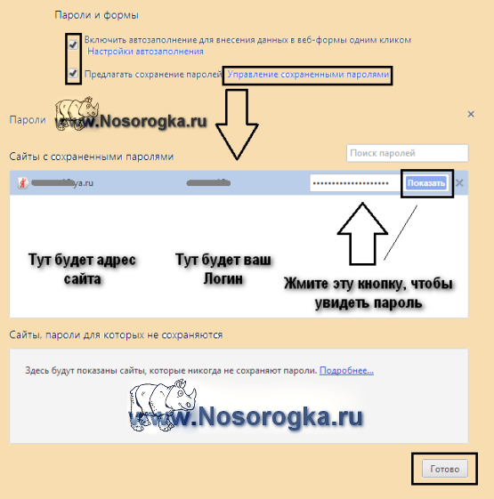 Как посмотреть сохраненные пароли в Гугл Хроме